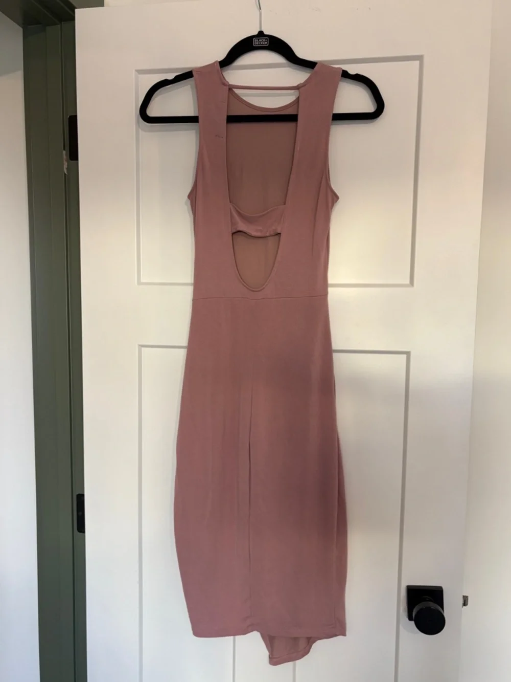 Dynamite Dusty Rose Sleeveless Midi Dress - Picture 4 of 4